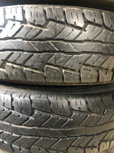 ジムニー純正ホイールタイヤセット　ナンカン15年製ホワイトレター稀少ジムニー