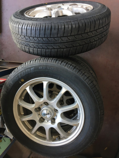 5穴、ホイール、タイヤ４本セット185/65R15、ラフェスタ他