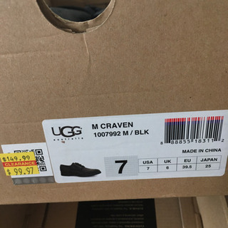 【新品未使用】$99 アグ オーストラリア UGG Australia 25.0の画像