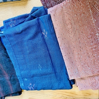 大量出品　着物ハギレ　リフォームの画像