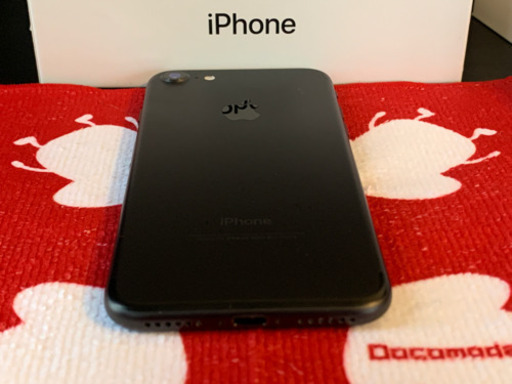【美品】iPhone7 ブラック　128G SIMフリー
