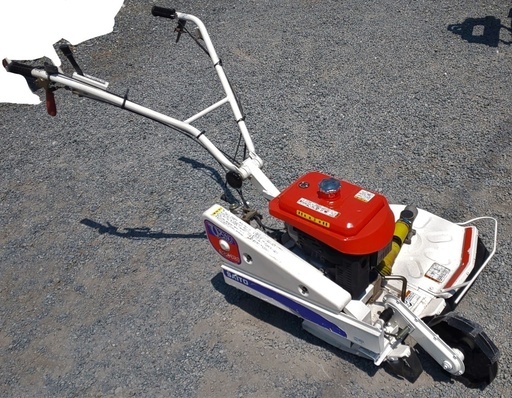 鹿児島発　クボタ（斎藤農機）4サイクルガソリンエンジンロータリモア　SGC-701（あぜ、平面刈り）