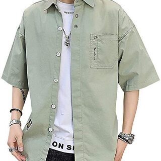 NCFBAG シャツ メンズ 半袖 カジュアル 夏服 オシャレ ...