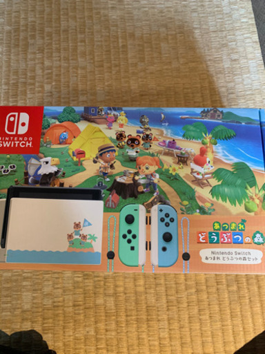 【新品未開封】ニンテンドーSwitchあつまれどうぶつの森セット限定デザイン