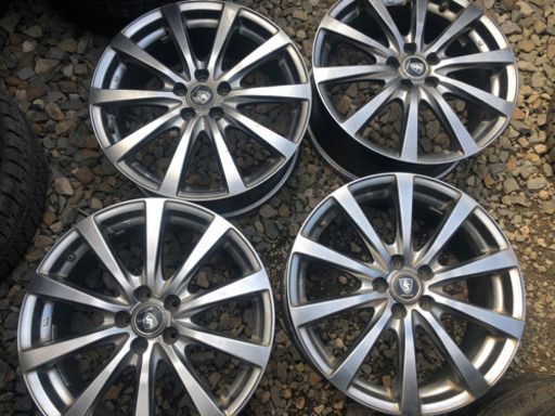 17インチホイール　MANARAY SPORT  5X100 7J 50off 30/50プリウス　ウィッシュ等に