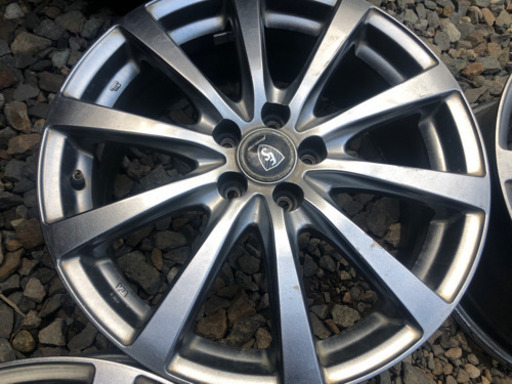 17インチホイール　MANARAY SPORT  5X100 7J 50off 30/50プリウス　ウィッシュ等に