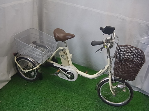 Panasonic 電動アシスト 三輪自転車 Karoyaka Life EB 電動自転車 BE-ENR834F