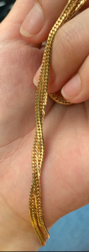 18金 10gネックレス　付き　取引予定