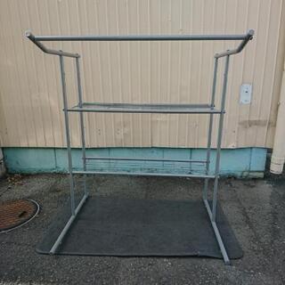 押し入れ収納ハンガーラック 2台セット