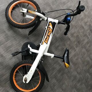 子供用自転車 補助輪付き 14インチ キッズ自転車の画像
