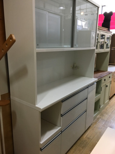 松田家具 アーバンStyle 2面 ワイドレンジボード 日本製