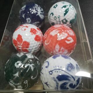 他サイトにて売り切れました！未使用　ハワイ　ゴルフボールの画像