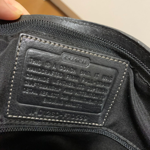 COACH/メンズレザートートバッグ