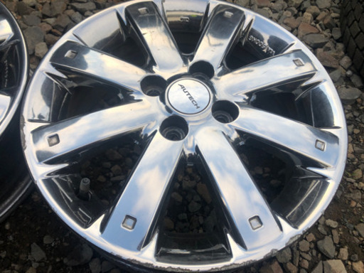 日産オーテック15インチホイールセットキューブ　マーチ等に