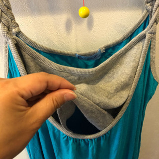 お譲り先決定！授乳口付き　キャミチュニック　Lの画像