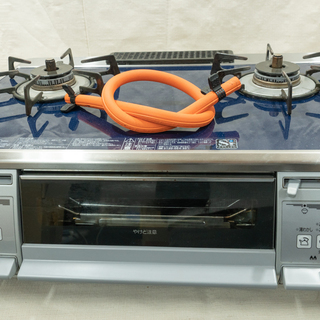 20B0203 札幌 リンナイ 上位機種 LP(プロパン)用 ガステーブル HAW63WK6T-VL 2017年製 簡易清掃済み ガスコンロ 20B0203 札幌 リンナイ 上位機種 LP(プロパン)用 ガステーブル