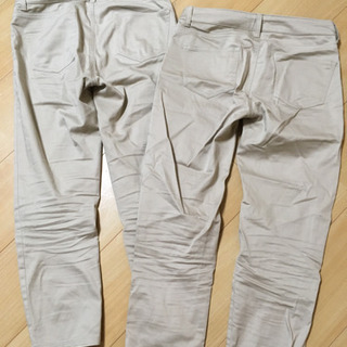 差し上げます　7分丈パンツ2本の画像