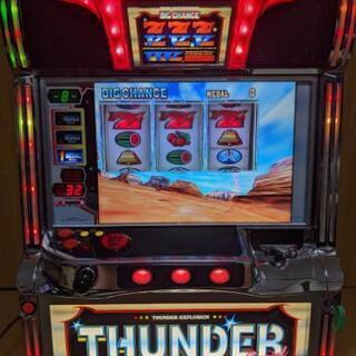 売却済【エレコ　サンダーＶスペシャル】中古パチスロ　の画像