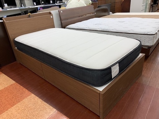 ニトリ　引き出し付きシングルベッド　【トレファク所沢店】