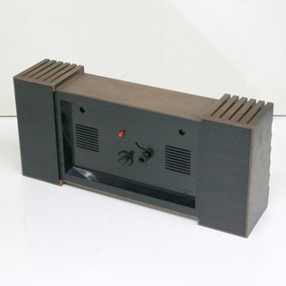 昭和レトロ シチズン 3RA027 横長 ゼンマイ式 2石 動作品 ブラウン 目覚まし時計 置時計 インテリア ☆ 札幌市 清田区 平岡の画像