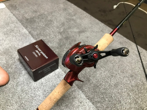 19スコーピオン 1652   2ピース　19スコーピオン mgl HG ロッドリール セット