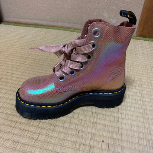 靴/バッグ Dr Martens pink 23cm