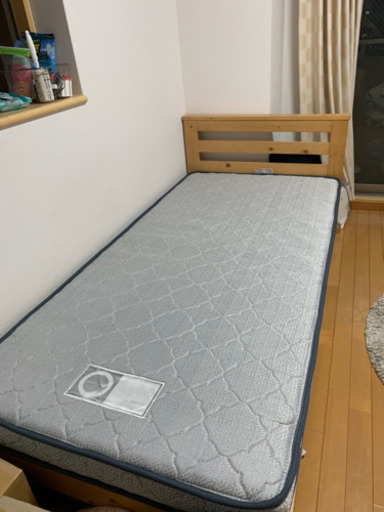 シングルベッド　1年使用