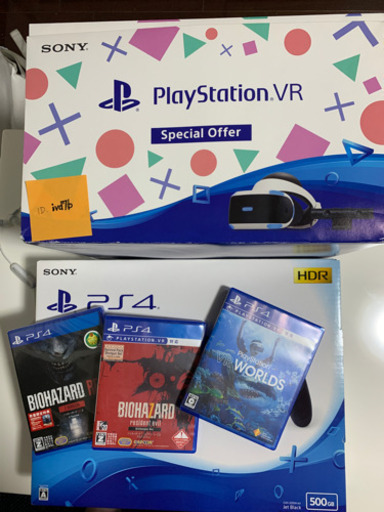 ps4 VR ソフト3本