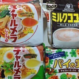 袋ﾗｰﾒﾝ•お菓子•ｺｺｱのｾｯﾄ