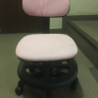 学習椅子　キャスター付きの画像