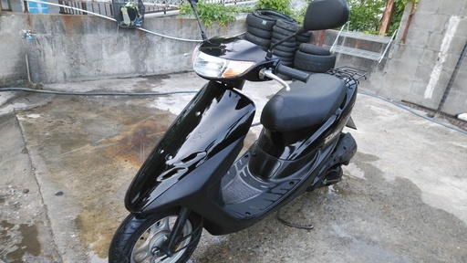 ⭐ホンダライブディオ　AF34　黒　よく走る2ストバイク　ビーーンって走ります