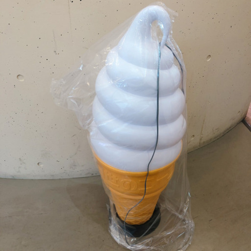 値下げ!!  新品!  ソフトクリームオブジェ