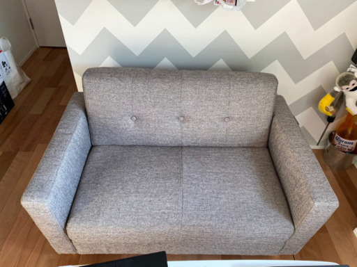 収納付き　2人がけソファ　ほぼ新品