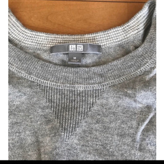 値下中！ユニクロ カシミヤ混 ニットの画像