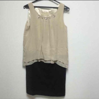 【美品】OPAQUE CLIP ドレスワンピース