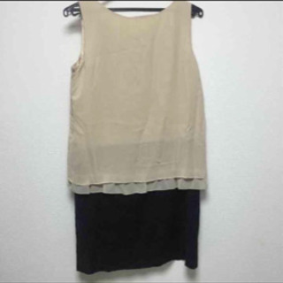 【美品】OPAQUE CLIP ドレスワンピースの画像
