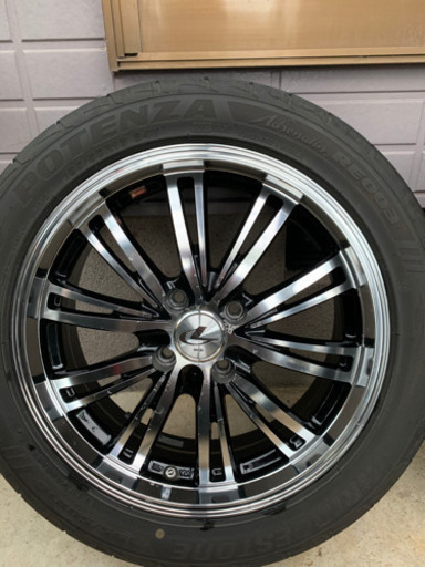 ブリジストン　ポテンザRE003ハイグリップタイヤ付きアルミホイール