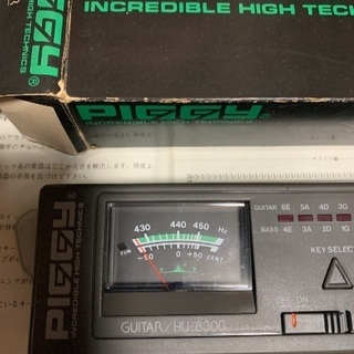 piggy ギターチューナー 中古の画像