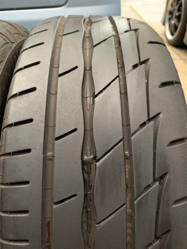 ブリジストン　ポテンザRE003ハイグリップタイヤ付きアルミホイール