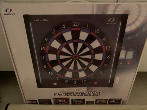 DARTSLIVE(ダーツライブ)200s 本体とマット