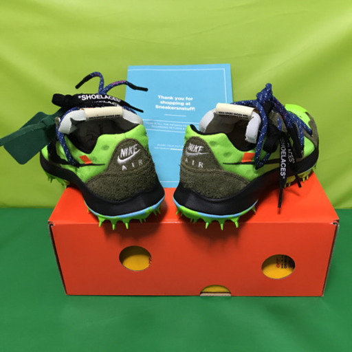 希少22cm NIKE ズームテラカイガー （新品・未使用）OFF-WHITE