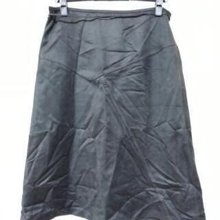 【新品】スカート ブラック(スエード)の画像