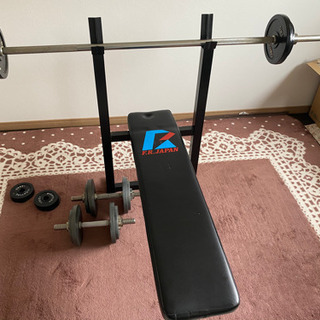 ベンチプレス！ダンベルセット！