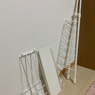 突っ張りキッチンラック　スリムポールラック