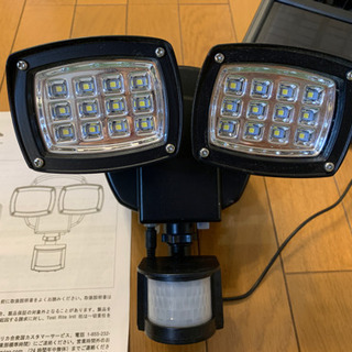 ソーラー人感LEDセンサーライトの画像
