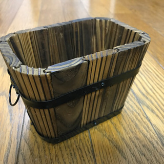 【受渡決定済】木製ペン立て