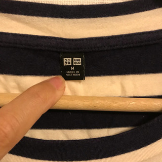 UNIQLO ボーダーワンピースの画像