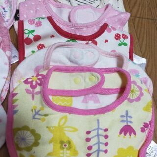 差し上げます。⑤　ベビー　スタイ９枚の画像