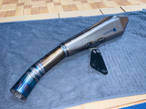 GSX-R600/R750用RACEFIT製フルチタンマフラー2006～2007