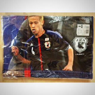 新品 JFA サッカー 日本代表 4 本田圭佑 スポーツ タオルの画像